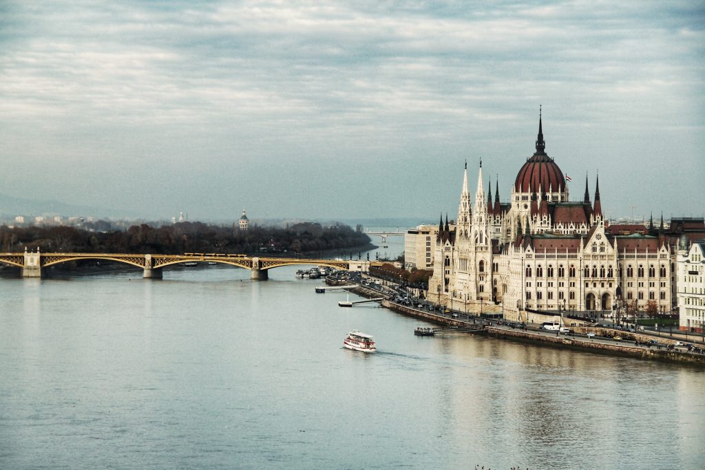 Vistas del rio en Budapest