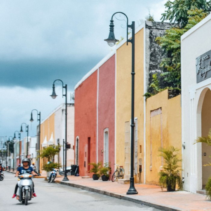 Calle típica de Valladolid 