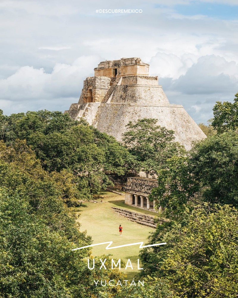 Descubre México  ruta Puuc es la zona arqueológica de Uxmal