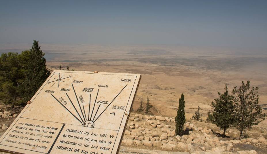 Mapa Monte Nebo