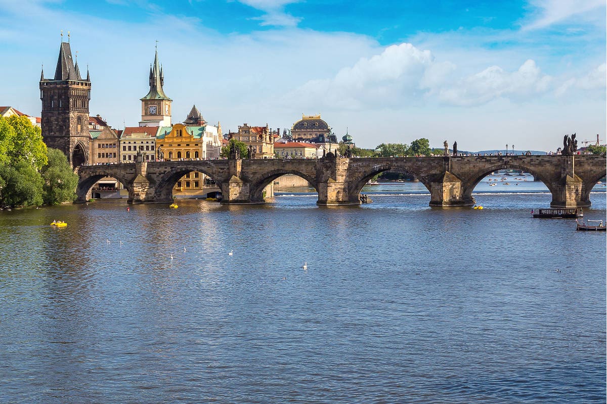 Puente de Carlos en Praga