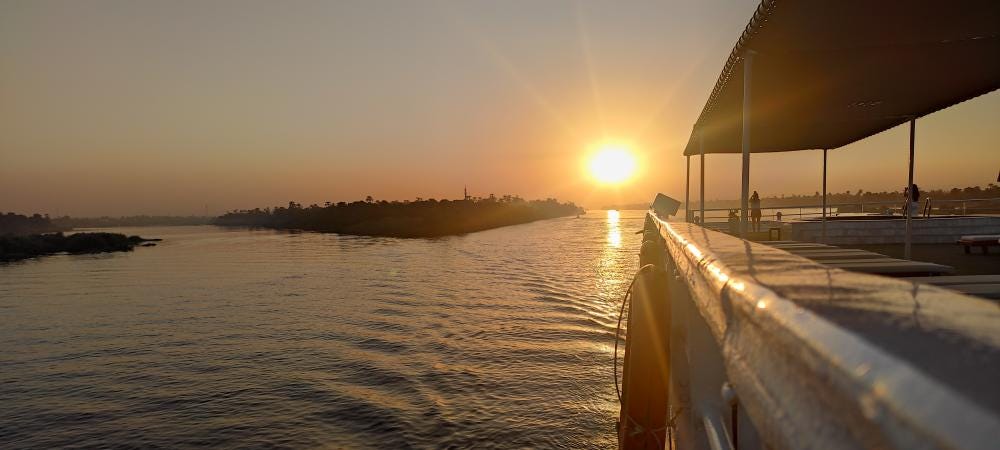 viaje en barco por el Nilo