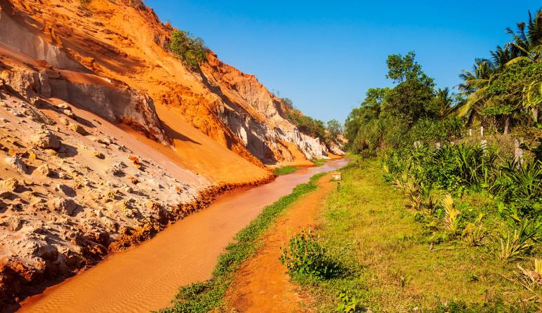 Mui Ne dunas rojas y blancas