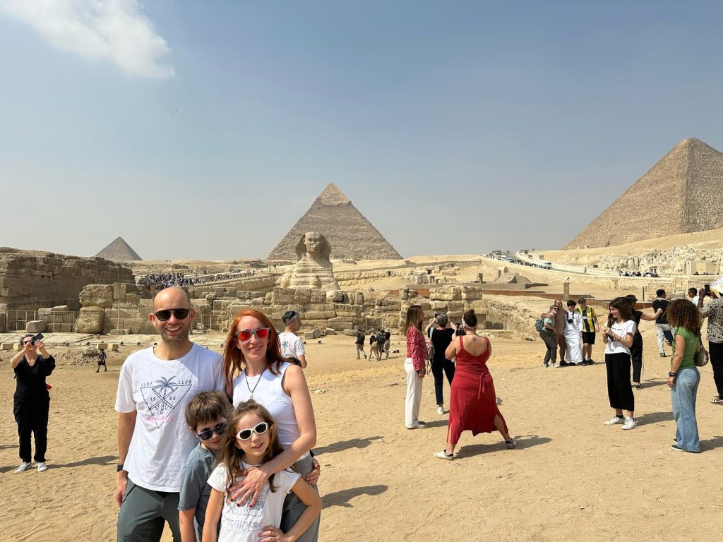 Viajes Egipto con niños giza