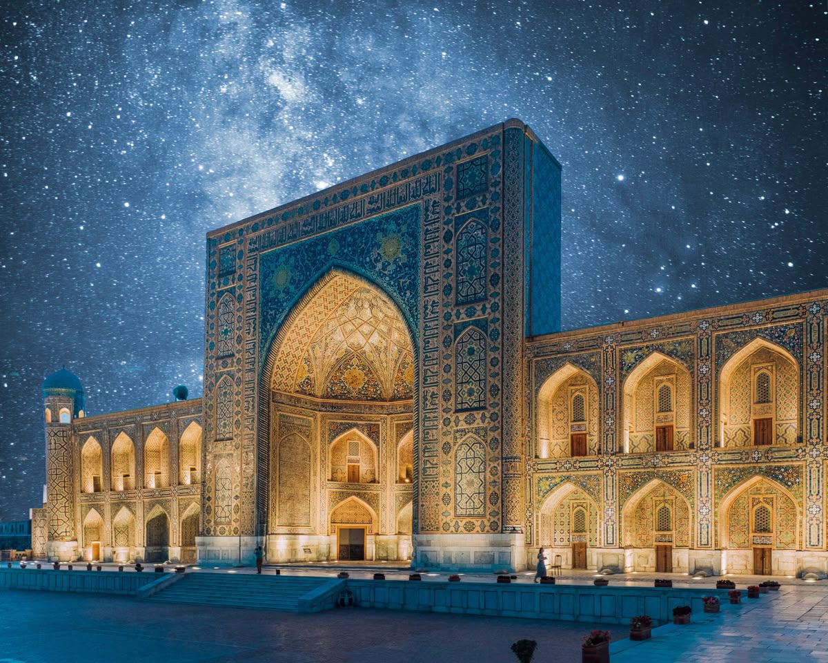 Panorámica de Samarkanda - Viaja a Uzbekistán con Kanami Travel