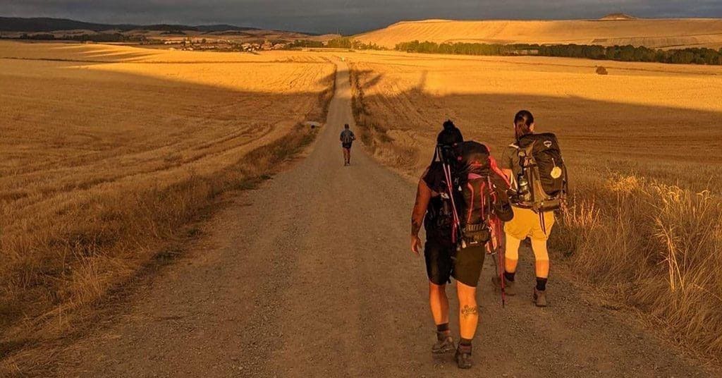 Paisajes del camino Frances