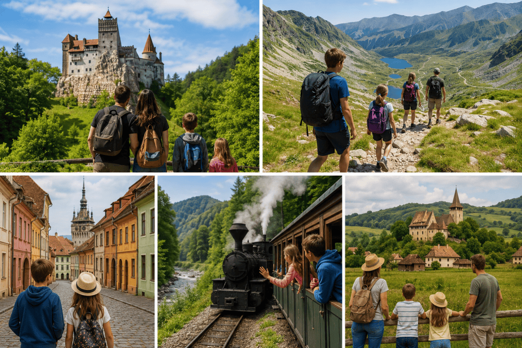 Viajar a Rumanía con niños y adolescentes